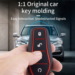 Housse de clé de voiture décorative en silicone de haute qualité personnalisée pour BYD Song Plus Pro et autres modèles - Ajustement parfait pour kit EV - Product Image 5