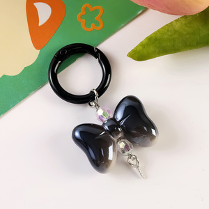 Пружинная Пряжка бант Брелок высокого качества сумка шармы оптом акриловый брелок - Product Image 2