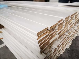 Wholesale Modern White Finger Joint Pine 5 Inch Mdf Wood <strong>Baseboard</strong> Trim Moulding <strong>Cover</strong> Skirting Board <strong>Baseboard</strong> - Product Image 3