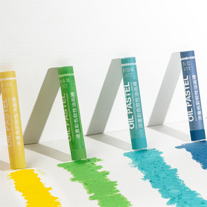 Boîte personnalisée à <span class=keywords><strong>paillettes</strong></span> 48 couleurs Crayons de dessin doux Lavable Rond Non Toxique Bâtons Pastel à l'huile Set pour débutant - Product Image 5