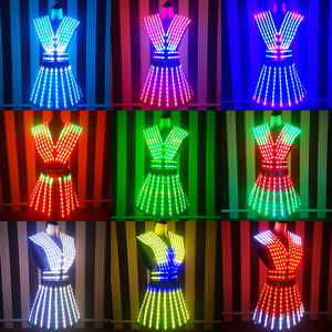 Roupa de Performance com Luz LED Mágica, Cinto Ajustável, Vestido com Luzes LED, Fantasia com Luzes LED, Vestido de Formatura com Luzes LED - Product Image 2