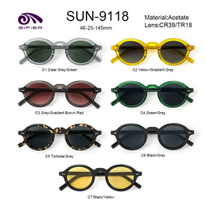 <span class=keywords><strong>Occhiali</strong></span> <span class=keywords><strong>da</strong></span> <span class=keywords><strong>Sole</strong></span> Vintage Unisex in Acetato UV400 CR39 Pronti per la Spedizione, Disponibili in Nero, Giallo e Verde - Product Image 6