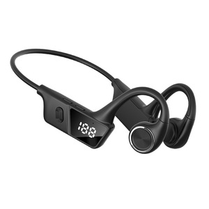 หูฟังแบบ Bone Conduction รุ่น 6.0 V31 หูฟังไร้สายสำหรับเล่นกีฬา พร้อมหน้าจอแสดงผล กันน้ำระดับ IPX8 ตัวแปลงสัญญาณเสียงเดี่ยว เหมาะสำหรับวิ่งและกิจกรรมกลางแจ้ง - Product Image 1