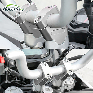 Racepro-Manillar elevador de motocicleta, abrazadera Universal de 28mm y 22mm para R1200GS, MT07, MT09, <span class=keywords><strong>Benelli</strong></span>, TRK502, TRK520X - Product Image 2