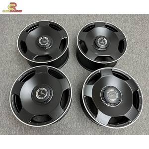 Jantes en aluminium de style B, personnalisées, forgées, noires, pour voitures, 20 pouces, 21 pouces, 22 pouces, 23 pouces, 24 pouces, pour Benz W464 G63 G500 - Product Image 1