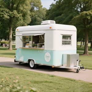 Camión de Helados Totalmente Equipado 2025 con Cocina Completa, Remolque de Panadería, Carrito de Comida Móvil para la Calle - Product Image 1