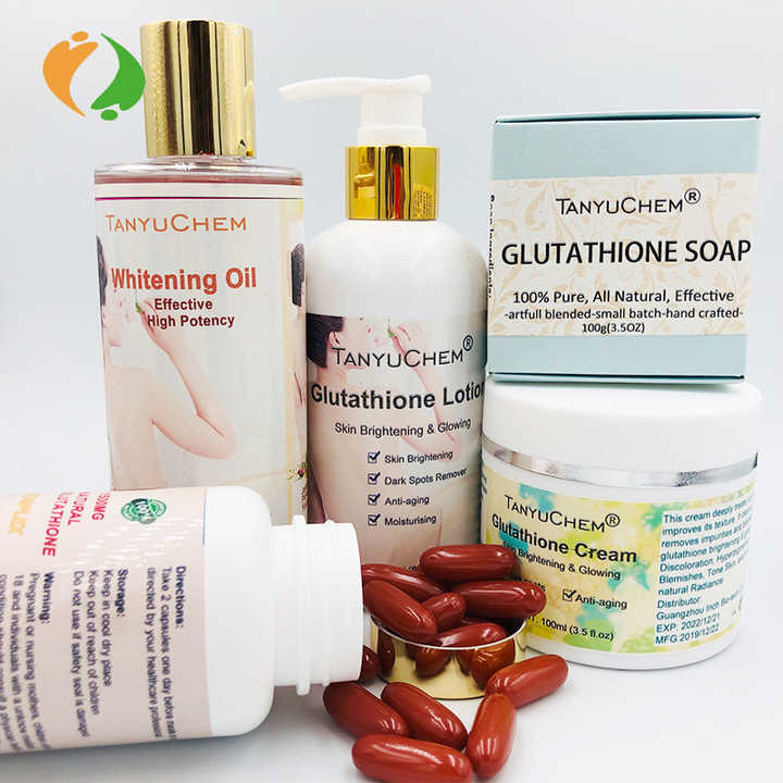 pure glutathione cream Face Moisturizing Hydrating Set with bpc 157 arginate oral tissue repair supplement Size:60 capsules