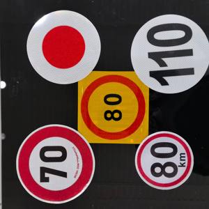 Etiqueta Reflectante de Advertencia de Seguridad de Aluminio Clase 1 Personalizada de Fábrica Directa de <span class=keywords><strong>Australia</strong></span>, Señales de Tráfico Reflectantes UV, Material Reflectante - Product Image 4