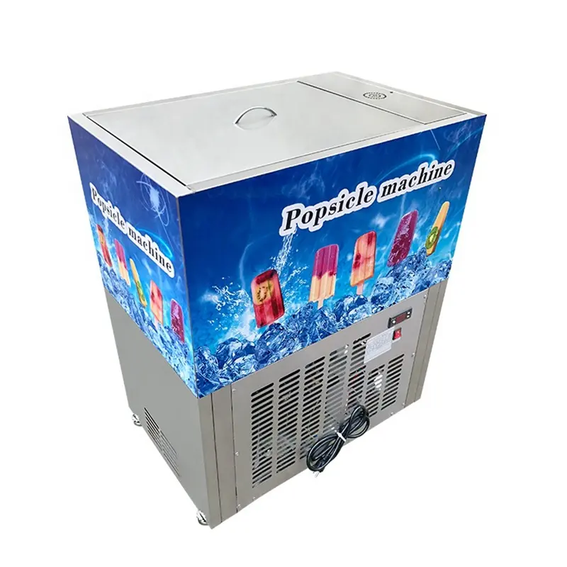 Automatic stainless steel ice cream lolly machine