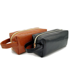 Vintage elegante metallo vegano custodia per telefono cellulare in pelle per <span class=keywords><strong>IPhone</strong></span>/OPPO <span class=keywords><strong>grande</strong></span> trucco da viaggio organizzatore di lusso chiusura a cerniera Sport - Product Image 4