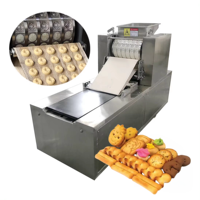 Machine automatique de fabrication de petits biscuits pour petites entreprises, machine à former des biscuits au gingembre