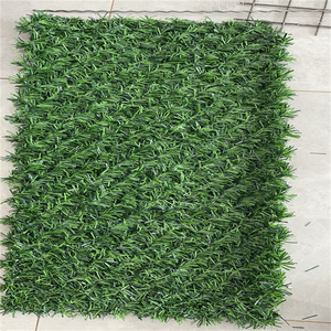 Malla de césped <span class=keywords><strong>artificial</strong></span>, hoja verde <span class=keywords><strong>artificial</strong></span> decorativa, follaje de plantas, setos, <span class=keywords><strong>valla</strong></span>, paisaje, césped, paneles de pared, esgrima para exteriores - Product Image 6