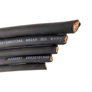 Cabos fabricantes Corrosão Resistência 16mm2 35mm2 50mm2 75mm2 120mm2 extra flexível cobre solda cabo