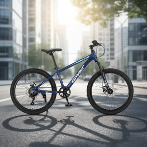 Bicicleta de Montaña Urbana con Cuadro de Aluminio, Palanca de Cambios RV100, Frenos de Disco Traseros de 7 Velocidades, Neumáticos de 2.35'', Horquilla de Suspensión de 42 mm, para Carreras - Product Image 3