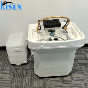 Kisen Head Spa – Bac de lavage amovible pour traitement capillaire, mobilier de salon, avec prise UE/UK/US et tension personnalisable - Product Image 6