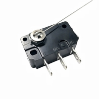 ZIPPY 5A Micro interrupteur 3Pin avec aiguille de 8cm 80mm pour American Mechanical Old Coin Acceptor Microswitches Arcade Game