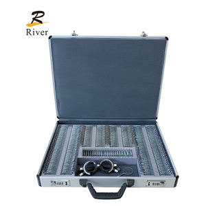 River Optics JSC-232-A Juego <span class=keywords><strong>de</strong></span> Lentes <span class=keywords><strong>de</strong></span> Prueba para Optometría, Instrumentos Ópticos, Juego <span class=keywords><strong>de</strong></span> 232 Piezas para Pruebas <span class=keywords><strong>de</strong></span> Visión - Product Image 1