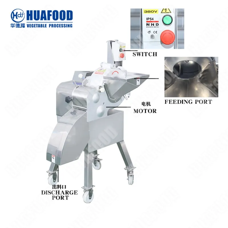 Automatic coconut meat dicing machine vegetable fruits cutting machine Potato cube machine