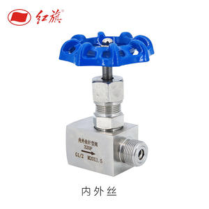 Hongqi Stainless Steel <b>Needle</b> <b>Valve</b> J13W 320P M20X1.5 Internal External Threads Precision Control - Product Image 3