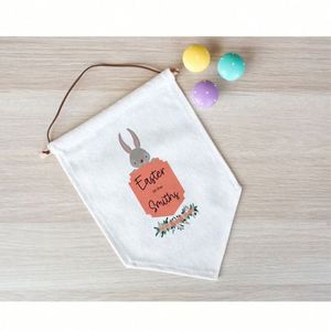 ธงผ้าใบแคนวาสขนาด 25x30 ซม. สำหรับเทศกาลอีสเตอร์ ปี 2024 รับผลิตตามสั่ง ขายส่ง คุณภาพสูง พร้อมเสาธงไฟเบอร์กลาส ออกแบบโลโก้ใหม่ - Product Image 4