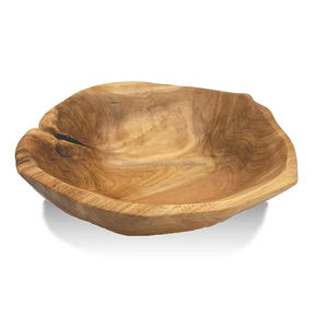 Cuenco de madera hecho a mano Vintage decorativo de calidad superior para ensalada de frutas para uso doméstico Material de Metal vajilla USO COMERCIAL - Product Image 2