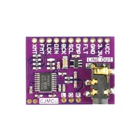 Módulo Decodificador DAC I2S PCM5102A GY-PCM5102, Reproductor I2S, Placa de Formato PHAT, Placa de Audio Digital PCM5102
