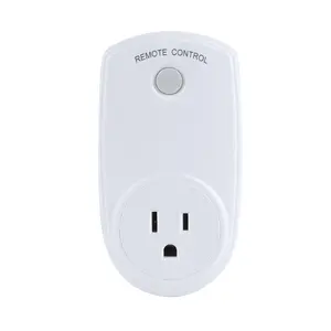 Remote Control Outlet Electrical Switch Plug Smart Wall Socket US Wireless Control Plug