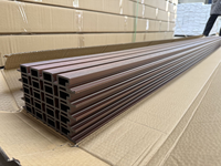 Marches et lames d'escalier en composite bois-plastique (WPC) pour extérieur - Écologiques et anti-corrosion pour cour, terrasse, balcon et jardin