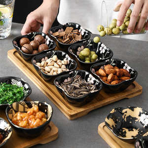 Bamboo Serving <b>Tray</b> Rectangular Natural Wood <b>Tea</b> <b>Tray</b> For Home Hotel Use - Product Image 2