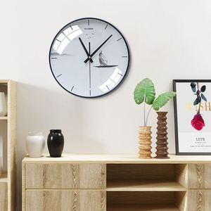 Horloge murale vintage silencieuse, grande, surdimensionnée, rustique, décorative, faite à la main - Product Image 2