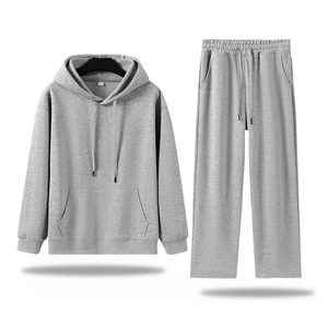 Ensemble de sweat-shirts à capuche unisexe pour homme, doublure polaire 400 GSM, coupe ample, impression personnalisée OEM, hiver, manches longues - Product Image 3
