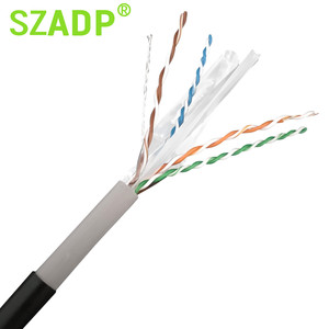 Mạng cáp UTP <span class=keywords><strong>FTP</strong></span> SFTP CAT6/<span class=keywords><strong>cat6A</strong></span> <span class=keywords><strong>CCA</strong></span>/đồng nguyên chất/hcca dây dẫn LAN Cáp CAT6 cáp Ethernet - Product Image 2