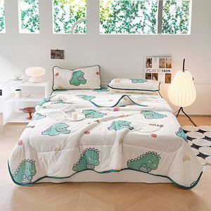 Colchoneta de Látex Refrigerante con Estampado de Dinosaurios de Dibujos Animados, Antideslizante, Transpirable, para Niños - Product Image 5