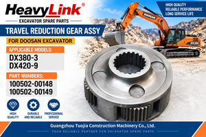 Engranaje de Reducción de Traslación Doosan DX380-3 DX420-9, Componente de Transmisión para Excavadora, Pieza de Repuesto - Product Image 3