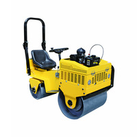 Nouvelle mini-compactrice vibrante hydraulique à double tambour avec moteur, pompe et roulement