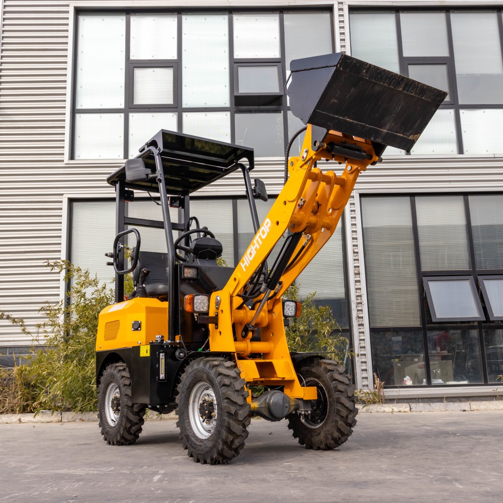 Heavy-Duty Wheel Loader Mini Electric Loader with Superior Traction and Stability