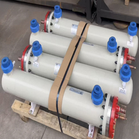 Échangeur de chaleur air-eau pour solutions corrosives, évaporateurs en acier inoxydable 304, échangeur de chaleur industriel