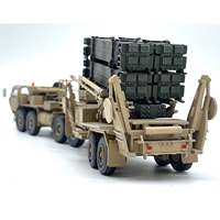 Système de défense anti-missile américain Patriot 1/72, véhicule de lancement sol-air, couleur désert + tricolore OTAN, modèle de produit fini