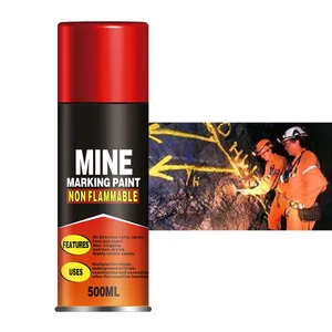 Non-Flammable Cheap 360 Degree Inverted Underground Mine Marking Spray Paint