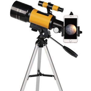 Telescopios Profesionales para Astronomía para Principiantes, Apertura de 70 mm, Montura AZ de 300 mm, Refractor Astronómico, Ocular de 6 mm/20 mm - Product Image 3