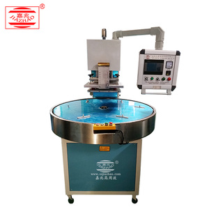 Tần số vô tuyến cao ROTARY Hàn Máy cắt TPU PU chính hãng PVC da dập nổi Debossed logo dập nổi HF RF thợ hàn - Product Image 1