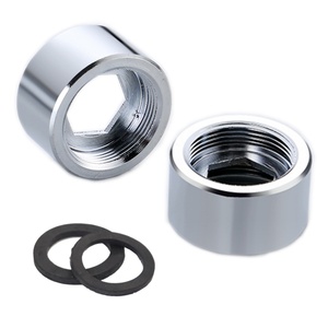 Adaptador de grifo de latón de 24 mm NPT con rosca hembra a rosca hembra, conector de grifo con aireador para purificador de agua de baño y cocina - Product Image 1