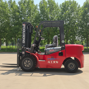 Superbe réduction sur les chariots élévateurs diesel 3 tonnes, 3,5 tonnes, <span class=keywords><strong>4</strong></span> tonnes, 5 tonnes, mât triplex, déplaceur latéral, chariot élévateur tout-terrain à moteur thermique - Product Image 1