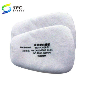 Contre les particules de <span class=keywords><strong>peinture</strong></span> <span class=keywords><strong>Masque</strong></span> respiratoire en aérosol 3301CN <span class=keywords><strong>Cartouche</strong></span> filtrante de remplacement Universal Round 3N11CN Filter Cotton - Product Image 6