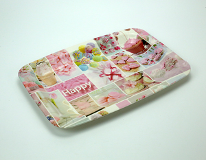 Mini vassoio da portata personalizzato con stampa completa Plateau <span class=keywords><strong>Des</strong></span> pizze - Product Image 6