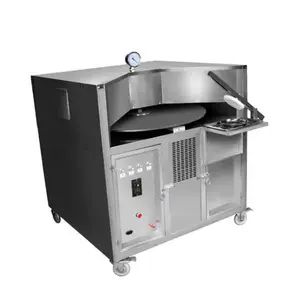 Uso comercial baking forno elétrico ou a gás tipo rotativo mesa redonda pão pita e forno tortilla