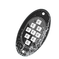 Nouvelle bande lumineuse LED RGB avec télécommande pour l'éclairage d'ambiance du châssis automobile 12V, application pour voiture, sous-éclairage étanche IP68, néon rock, ambiance
