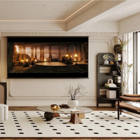 Tapis français pour salon 2026, nouveau, pour canapé et table basse, en polypropylène, à boucles moyennes, résistant à l'humidité, anti-moisissure, résistant à l'usure