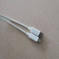 Cable de Transferencia de Datos USB-A Tipo-C de Carga Rápida 6A/5A Personalizado, con Cubierta de Nailon de 2 Metros, para Escáner de Código de Barras y Teléfonos Móviles, Cobre Puro