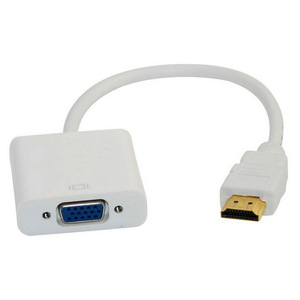Convertidor adaptador HDMI a VGA con cable de audio para conexión de pantalla de monitor de computadora - Product Image 3